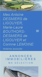 Mobile Screenshot of notaires-daoulas-lefaou.fr